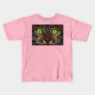 Cat eyes Kids T-Shirt